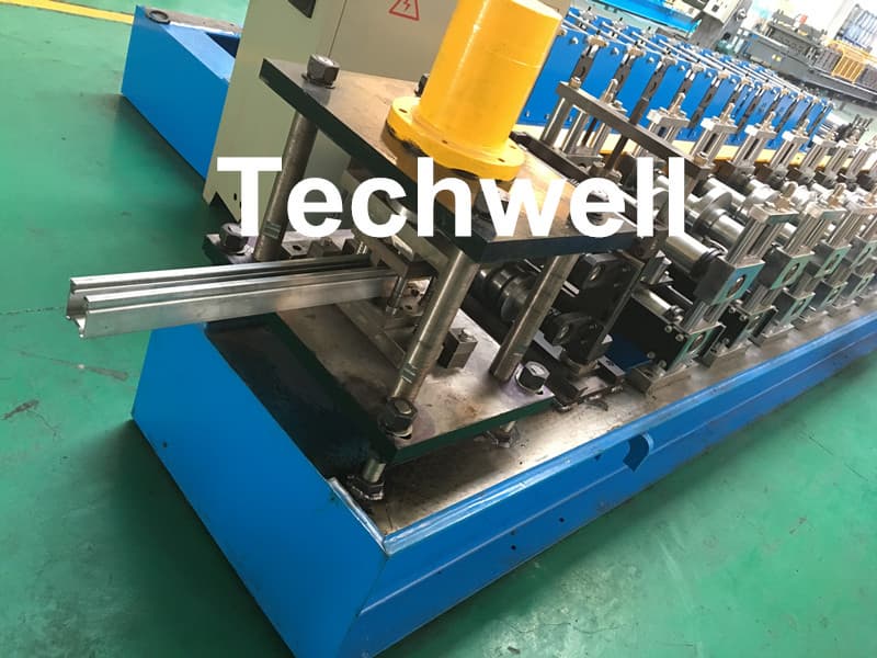 Guide Rail Cold Roll Forming Machine For Making Door Guide